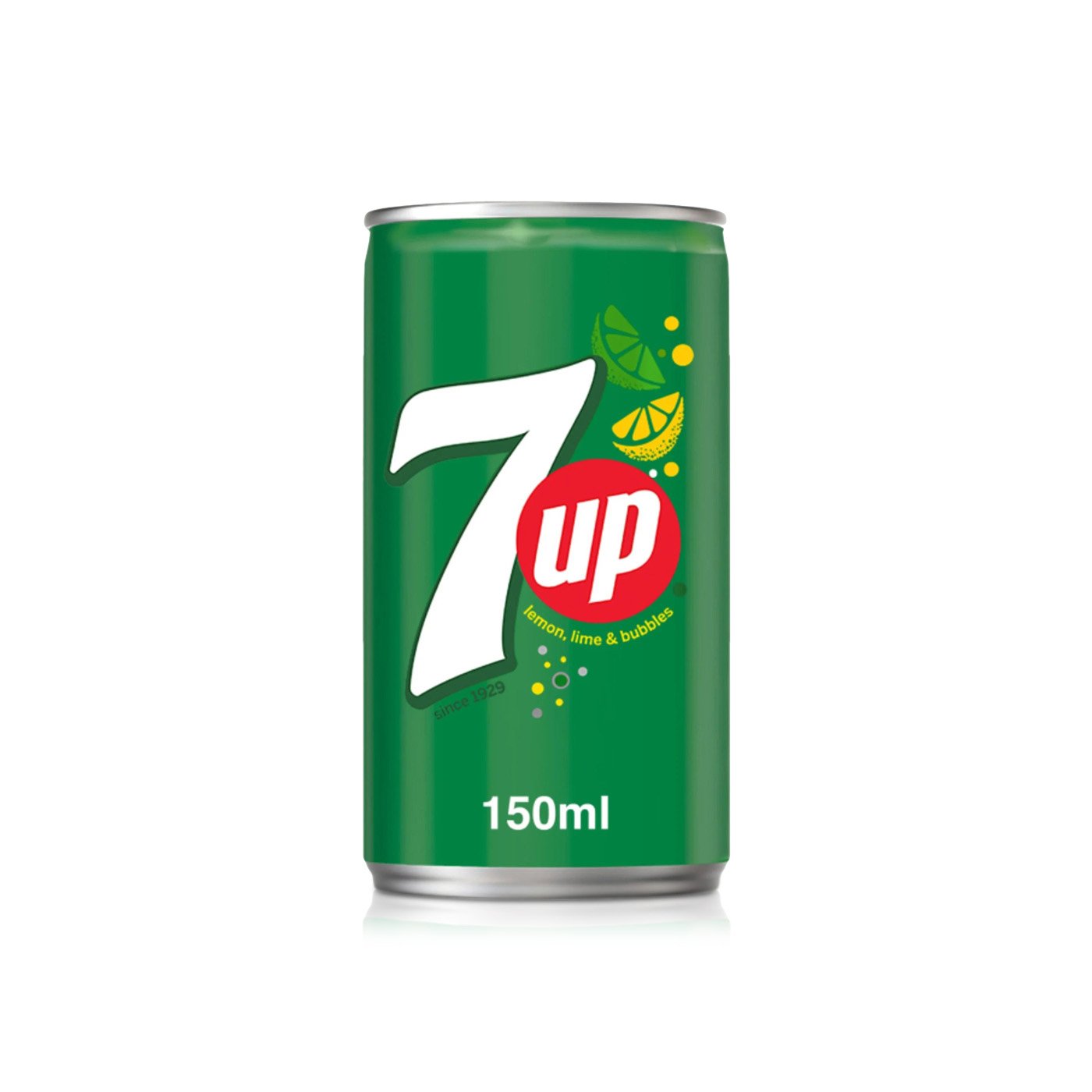 مشروب غازي سفن أب ليمون وليمون أخضر 150 مل