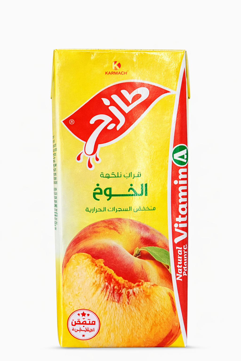 تازج شراب الخوخ الطبيعي 200 مل