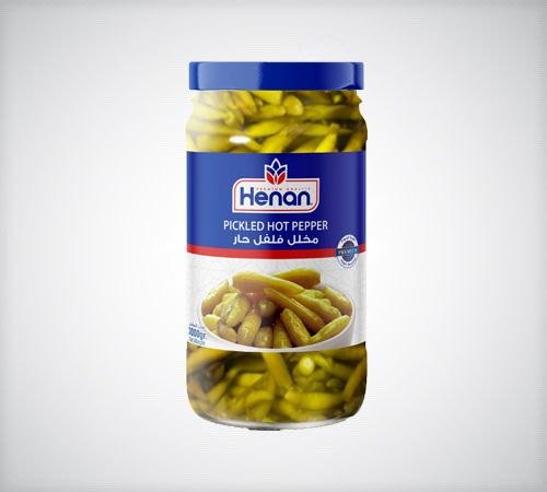 ترشیاتی بیبەری گەرمی هێنان 650g