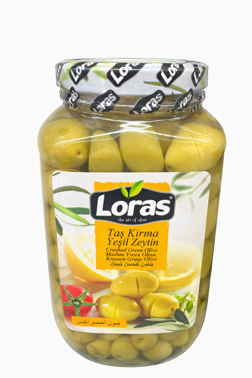 لۆراس زەیتوونی سەوزی شکێنراو