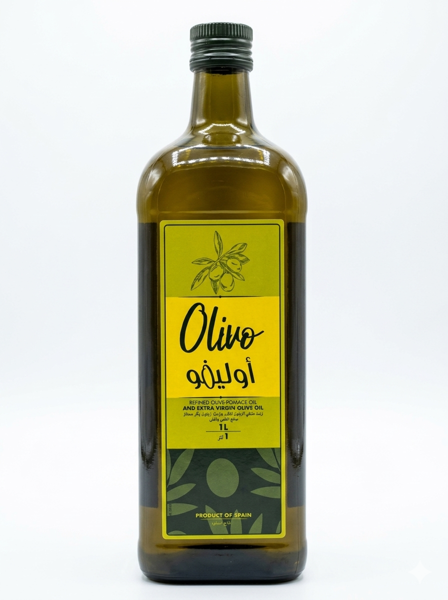 زەیتی پۆماسی زەیتون پاڵاوتەی ئۆلیڤۆ (1L)