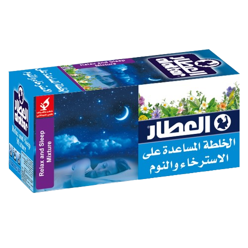 تێکەڵەی گیایی سروشتی بۆ یارمەتیدانی حەسانەوە و خەوتن لە "العطار".