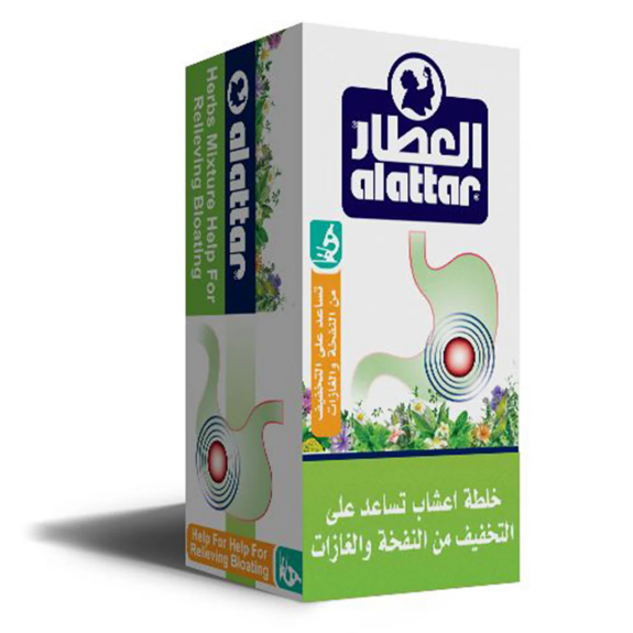 تێکەڵەی گیایی سروشتی بۆ کەمکردنەوەی با و کێشەکانی هەرس لە "العطار".