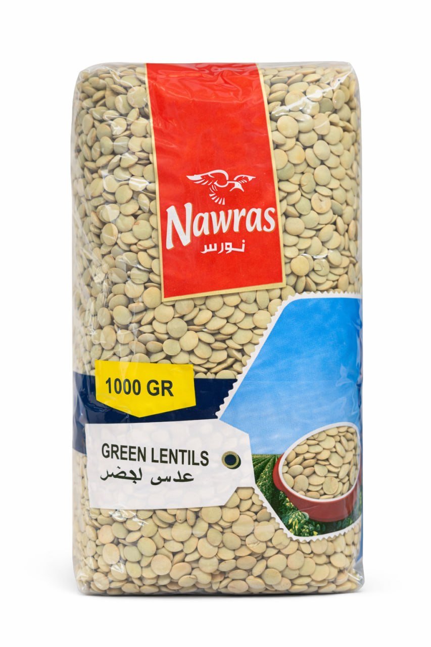 عدسی سەوزی ناوراس 1000g