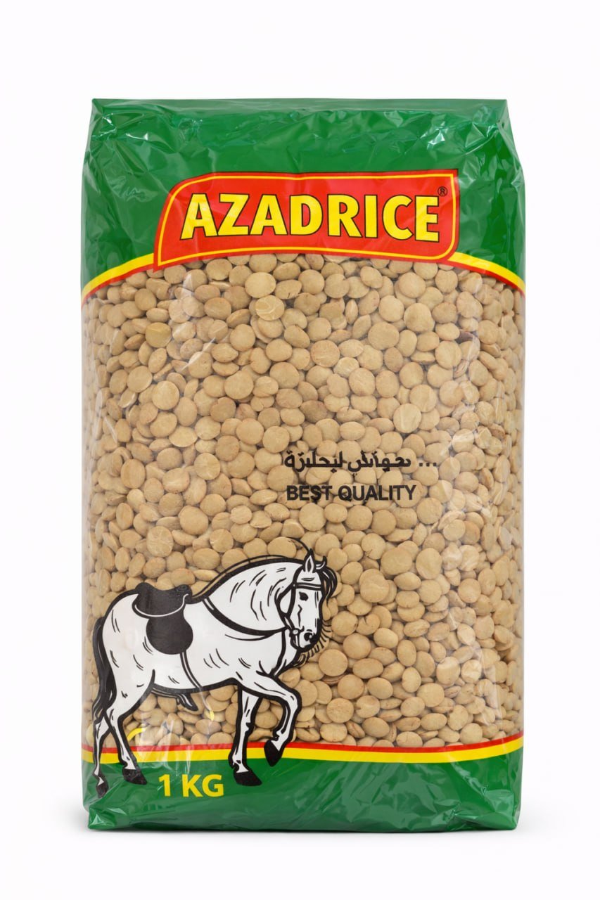 عدسی سەوزی برنجی ئازاد 1000g