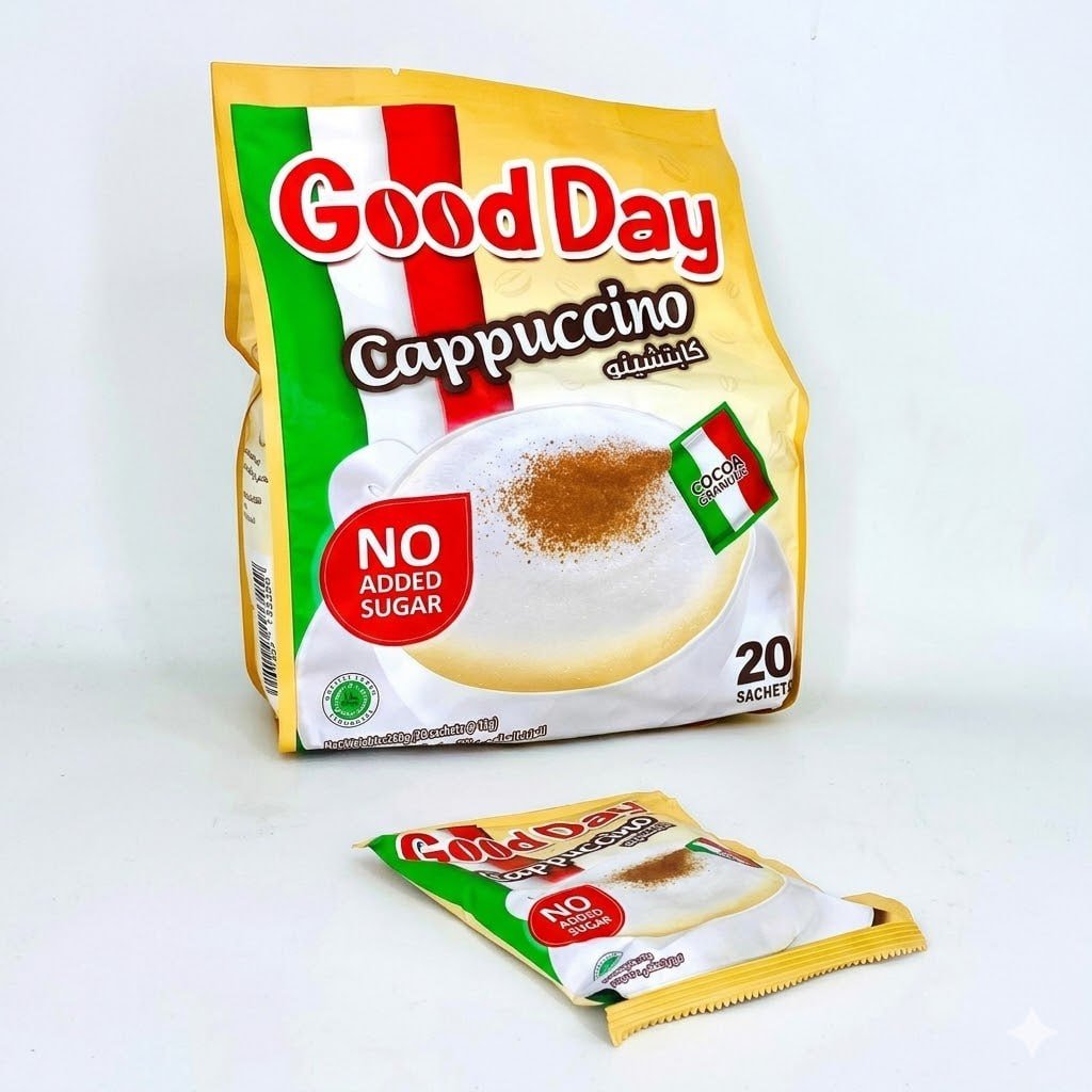 کۆفێلا کاپوچینۆ بێ شەکر (٢٠ دانە)