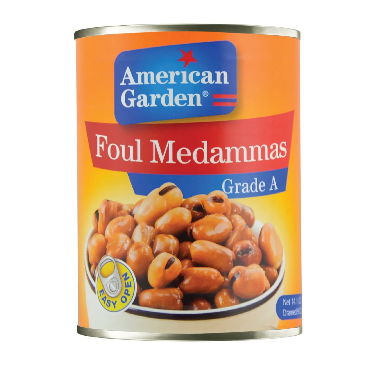لوبیای فۆڵ مدمس American Garden 400g