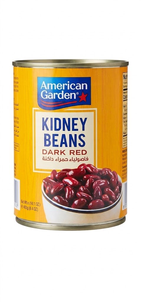 فاسۆلیای سوورە تۆخ American Garden 400g