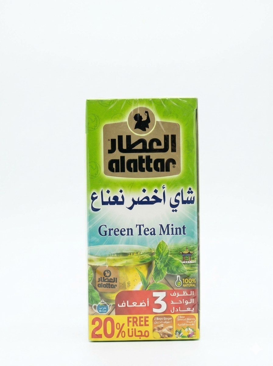 نەعنای چای سەوز لەخۆدەگرێت 36g