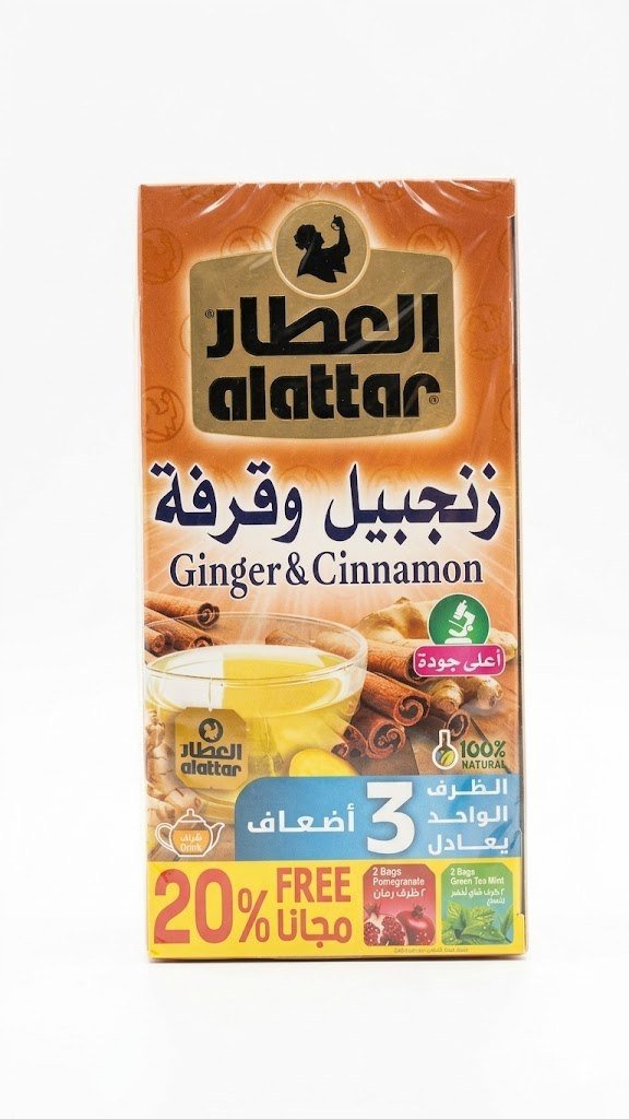 چای زەنجەفیل و دارچینی ئاڵاتار36g