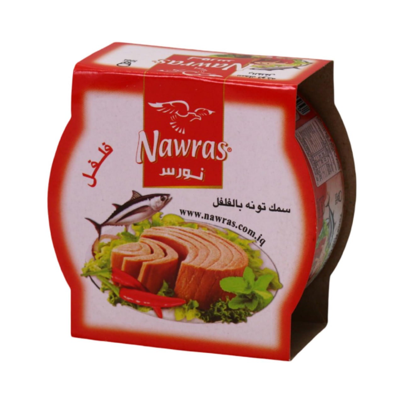 تۆنەی Nawras لەگەڵ فلفل 140g