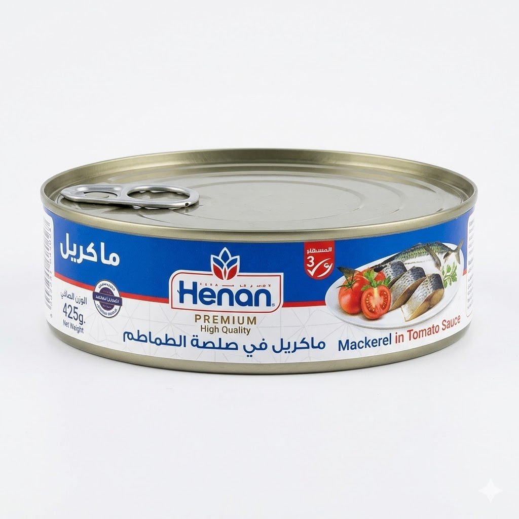 مەکریل Henan لە سۆسی تەماتە 425g