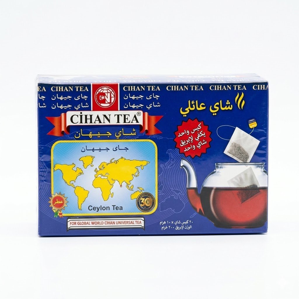 چای خێزانی سیهان سیلۆن (٢٠ کیسی چا، ٢٠٠گم)