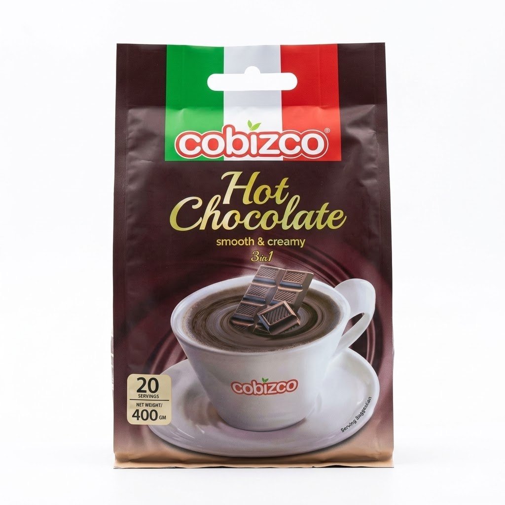 شوکولاتەی گەرمی کۆبیزکۆ 3in1 (400g)
