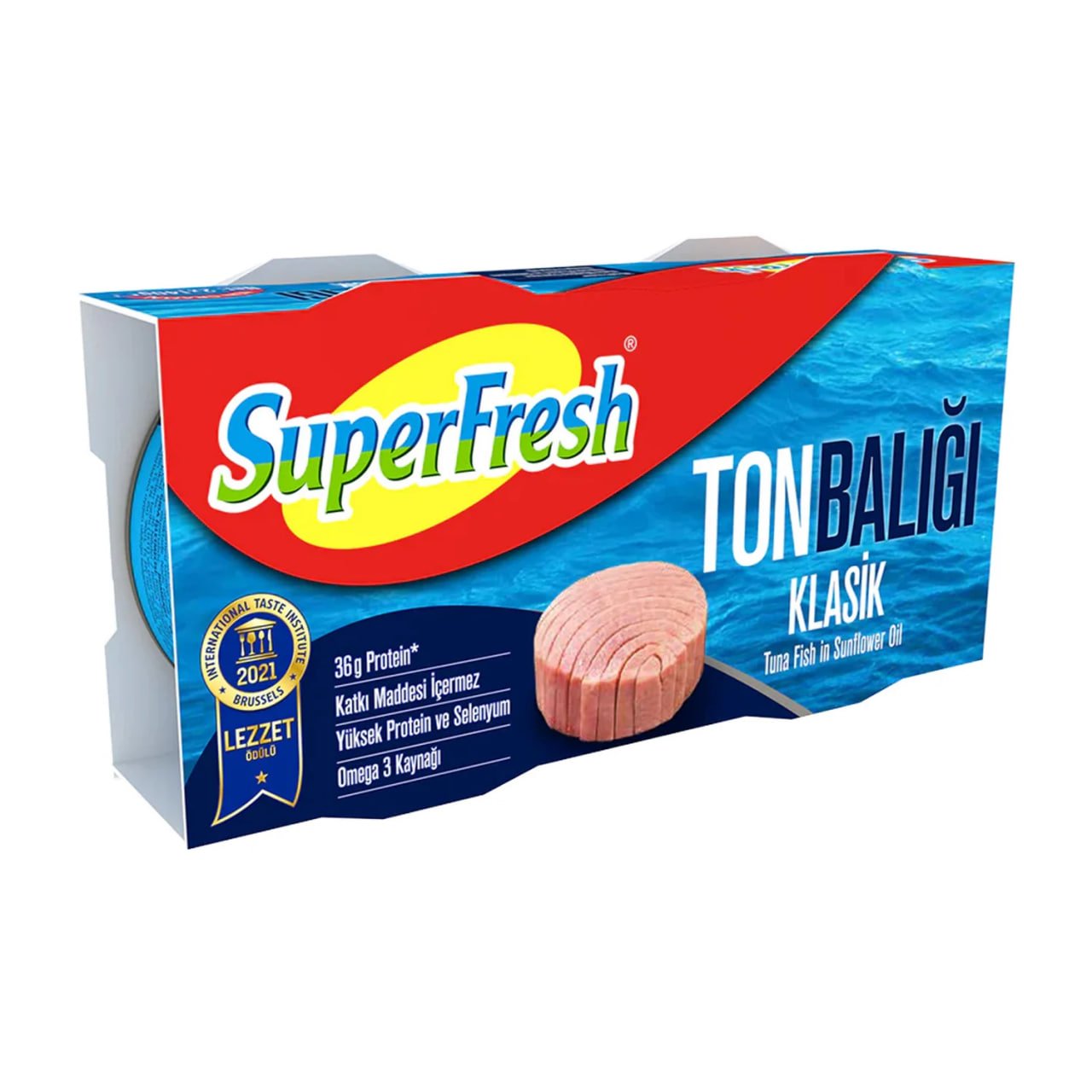 تونای SuperFresh لە ڕۆنی خۆرەتاو 2x140g