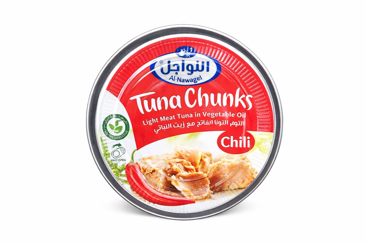 تونا پارچەیی توندی Al Nawajel لە ڕۆنی ڕووەکی 150g