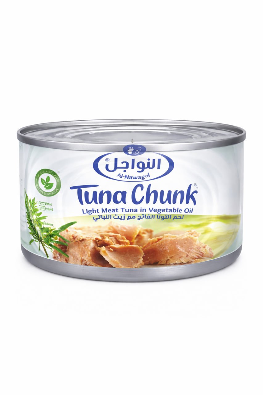 تونا پارچەیی Al Nawajel لە ڕۆنی ڕووەکی 150g