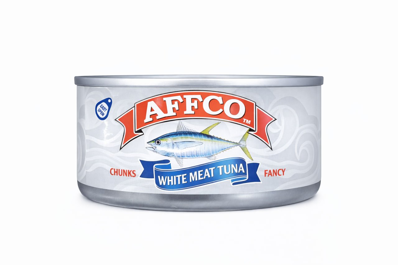 تونا سپی پارچەیی AFFCO 170g