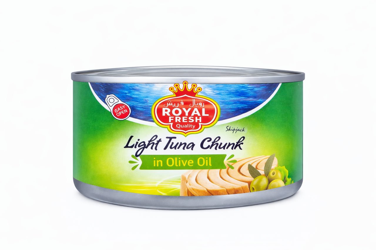 تونا سووک Royal Fresh پارچەیی لە ڕۆنی زەیتوون 170g