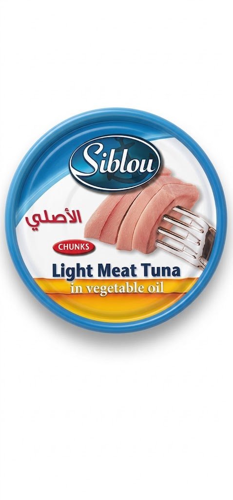 تونا سووک Siblo پارچەیی لە ڕۆنی ڕووەکی 170g