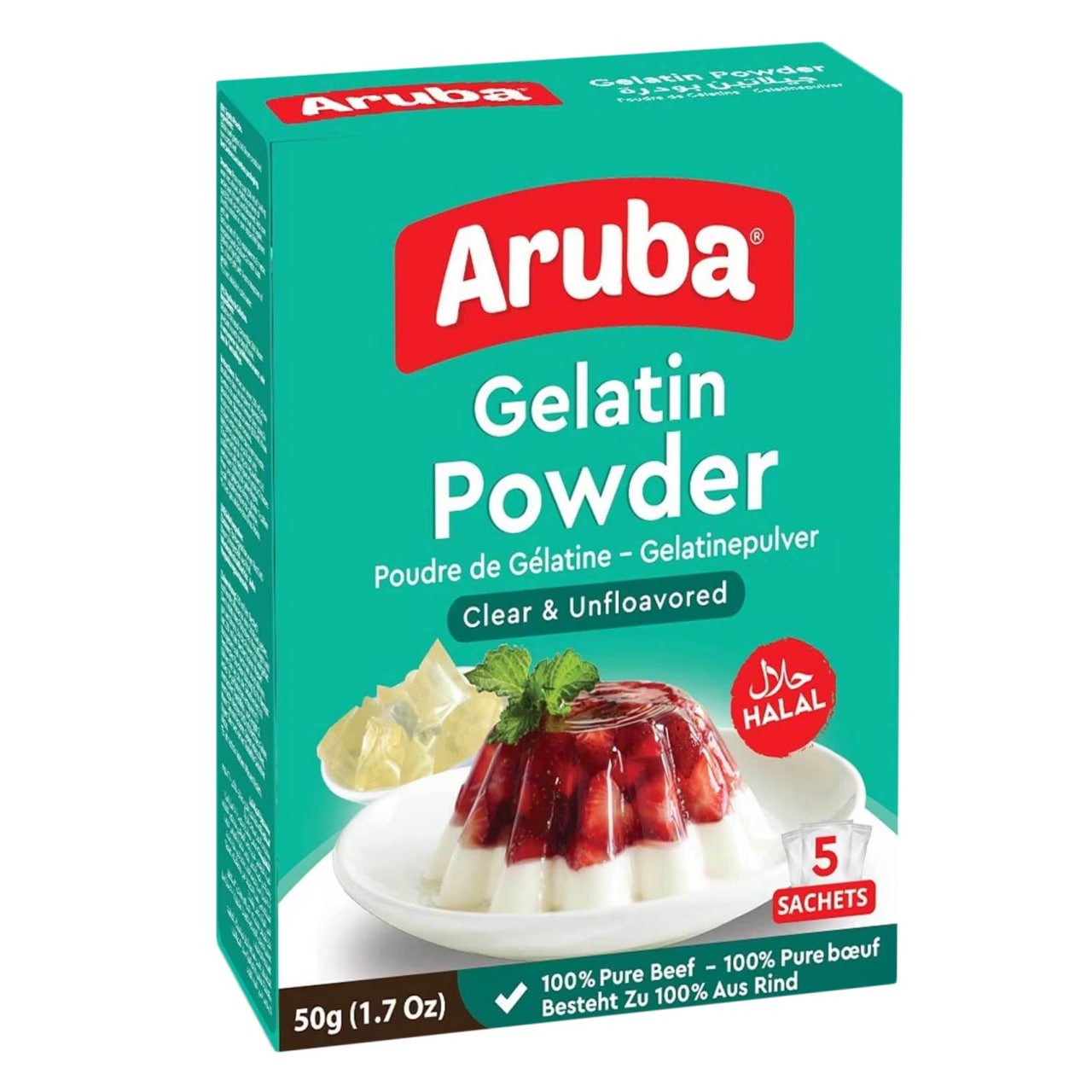 پۆدری جێلاتین Aruba 50g