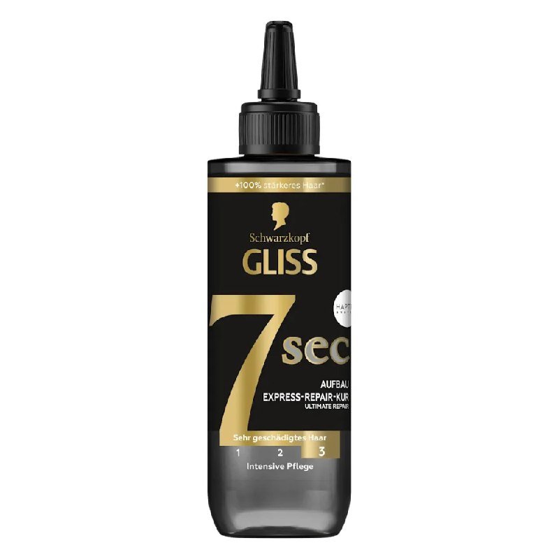 چارەسەری خێرای گلیس (Gliss 7 Sec) لە کۆمپانیای شوارزکۆف (بۆ چاککردنەوەی قژ)200مل