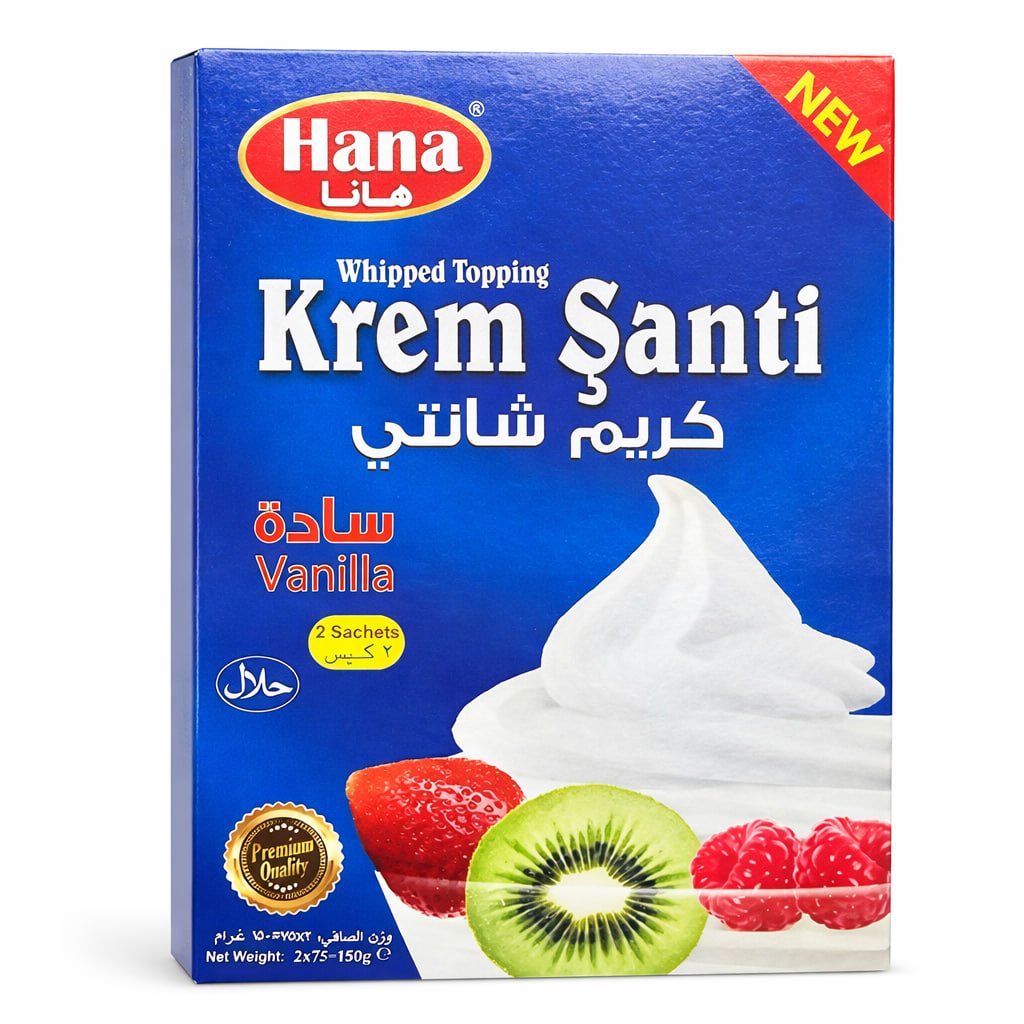 کرێمی شانتیلی ڤانیلیا Hana 150g