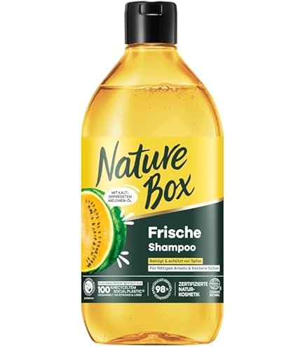 : شامپۆی نێیچەر بۆکس فێنککەرەوە بە زەیتی گوندەرە385ml