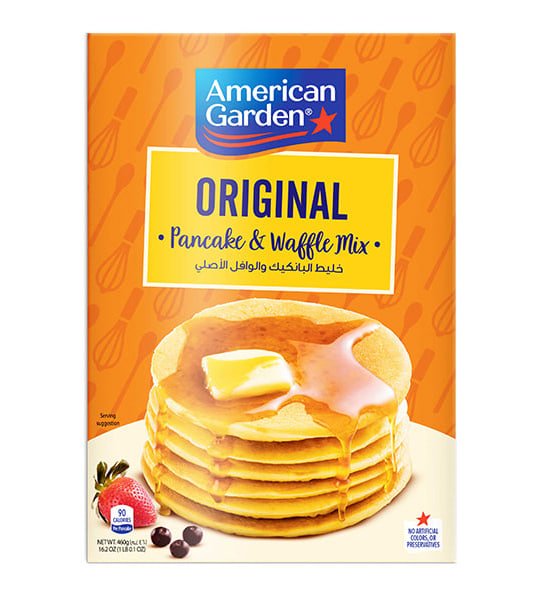 تێکەڵی پانکێک و وافڵی ئەصلی American Garden 500g