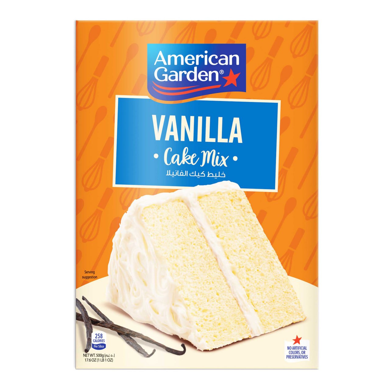 تێکەڵی کیکی ڤانیلا American Garden 500g