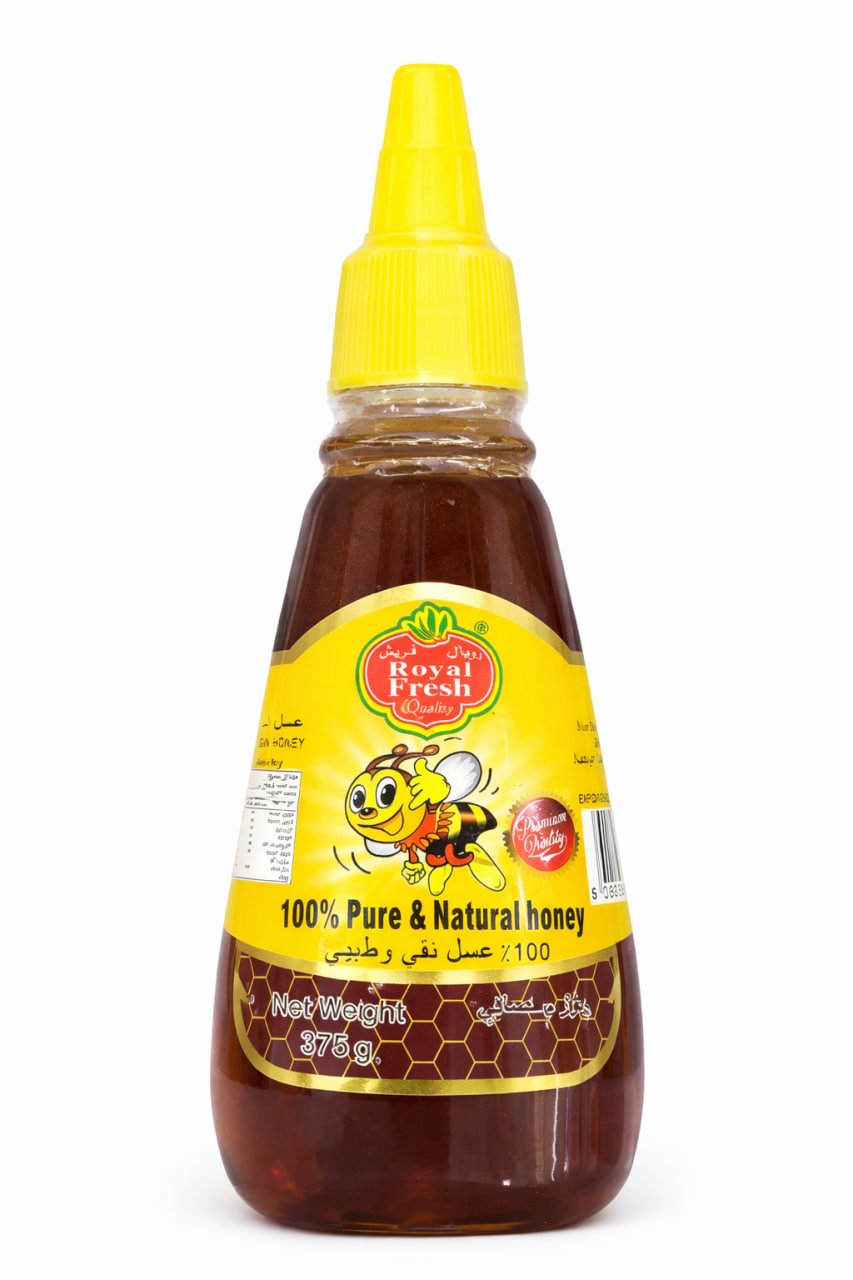 هەنگوینی سروشتی و پاک Royal Fresh 375g
