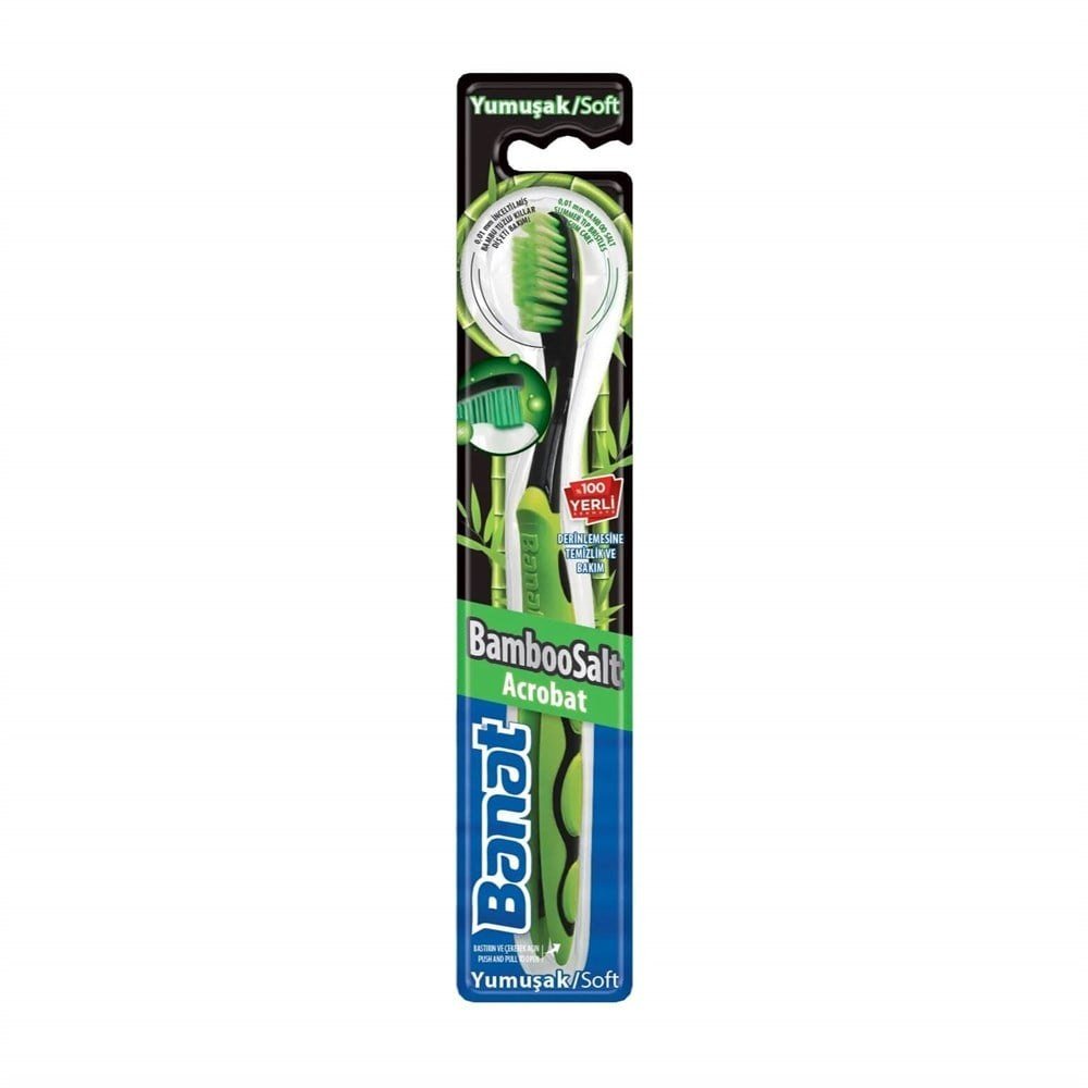 فڵچەی ددانی Banat Acrobat Bamboo Salt