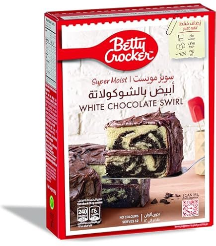 کێکی چاکۆلایتی سپی سویرڵ Betty Crocker 500g