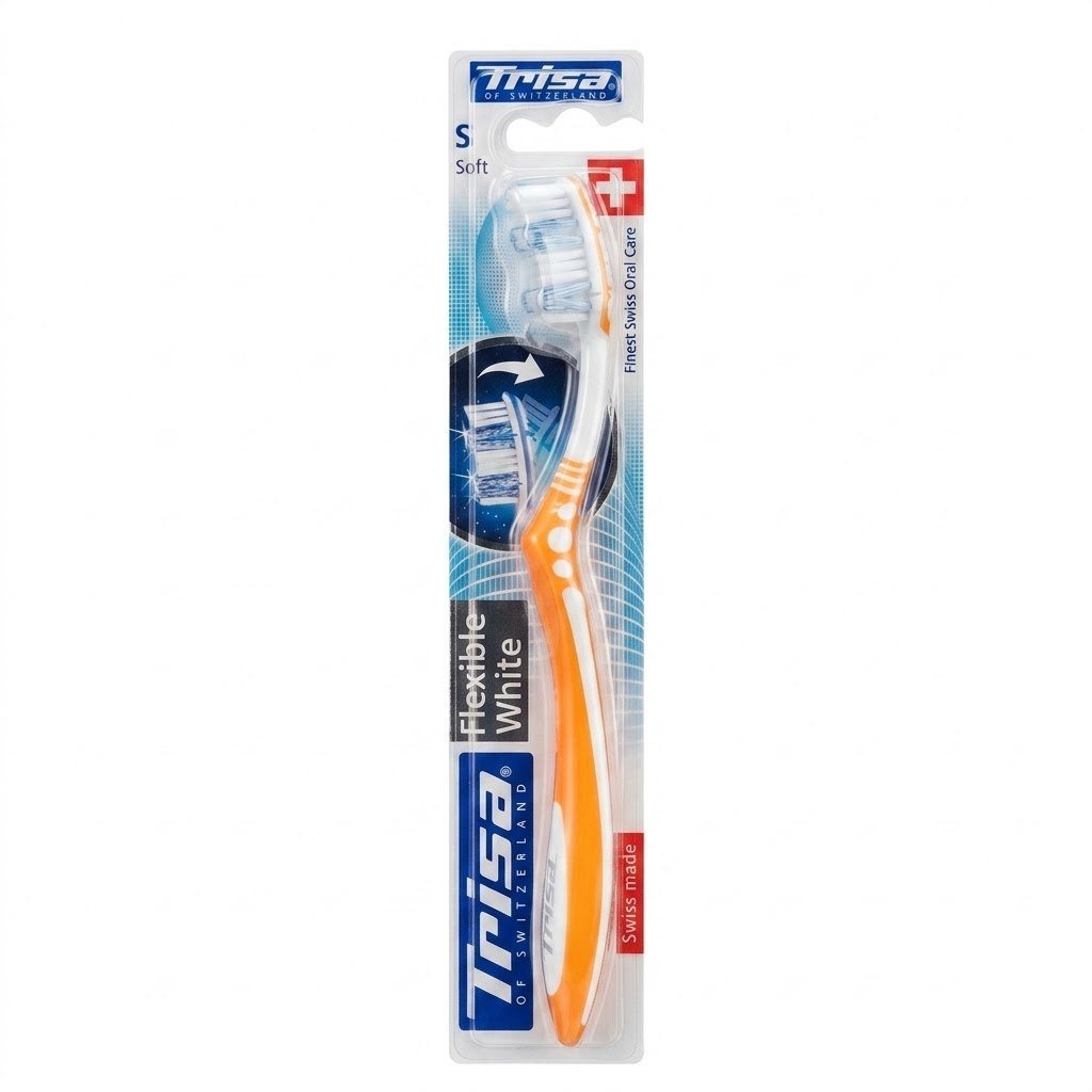 فڵچەی ددانی Trisa Flexible White