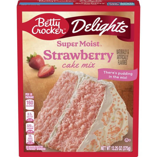 کێکی توتفرەنگی Betty Crocker 500g
