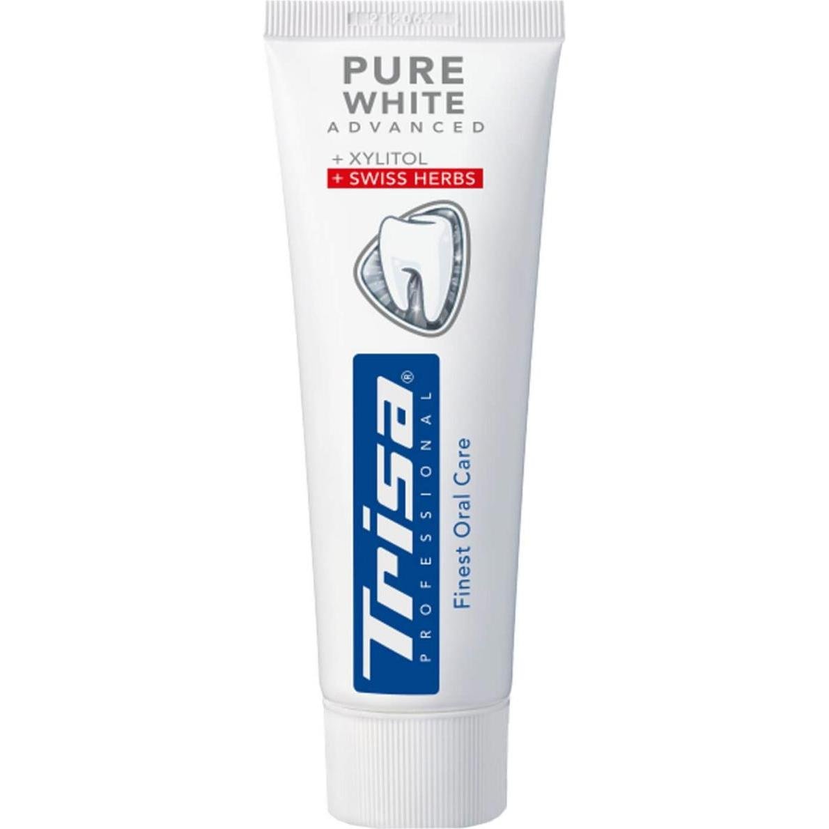 مەعجونی ددانی تریزا پرۆفیشیناڵ (Trisa Pure White Advanced) بۆ سپیکردنەوەی ددانبڕ: 75 مل