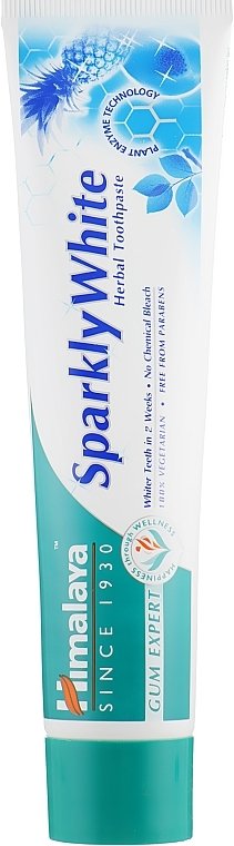 مەعجونی ددانی هیمالایا (Himalaya Sparkly White) بە گیای سروشتیکێش: 130 غرام