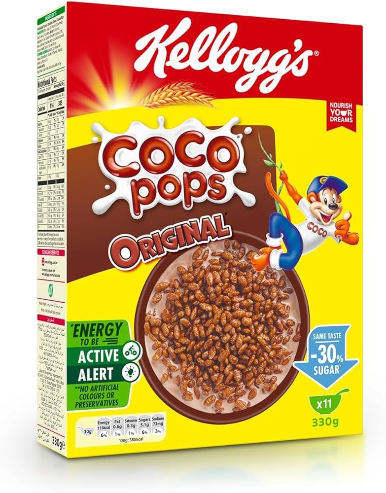 کۆکۆ پۆپس ئۆرجینال کێلۆگز 330g
