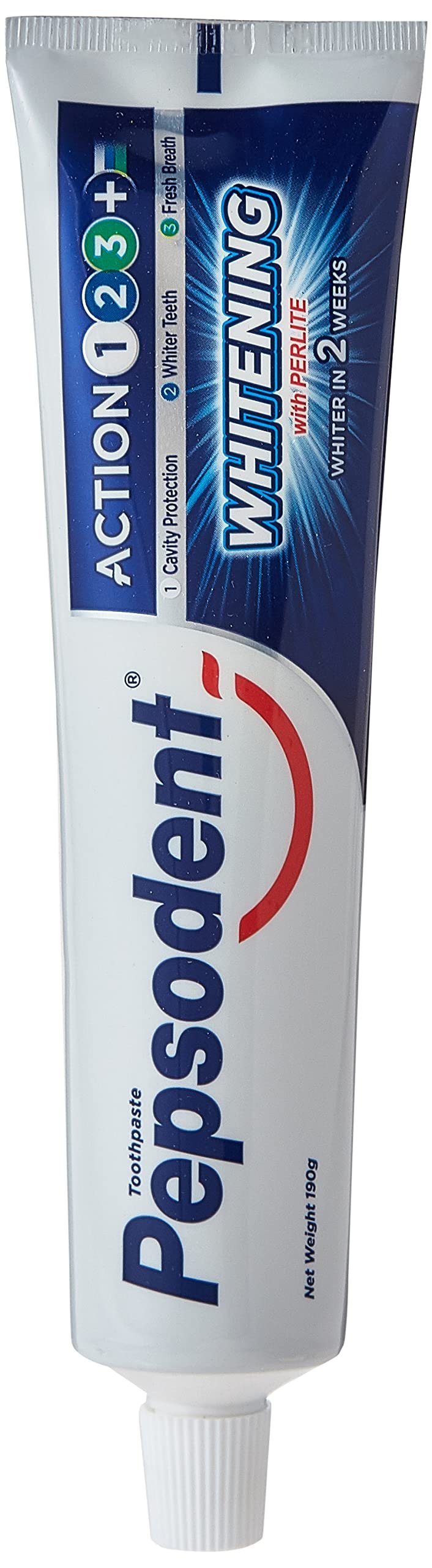 مەعجونی ددانی پێپسۆدێنت (Pepsodent Natural Whitening) بۆ سپیکردنەوەی سروشتیبڕ: 75 مل