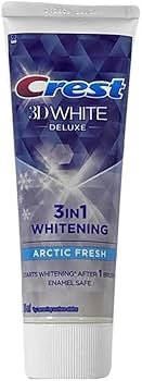 مەعجونی ددانی کریست (Crest 3D White Deluxe) بۆ گەشاوەیی و فرێشبوونبڕ: 75 مل