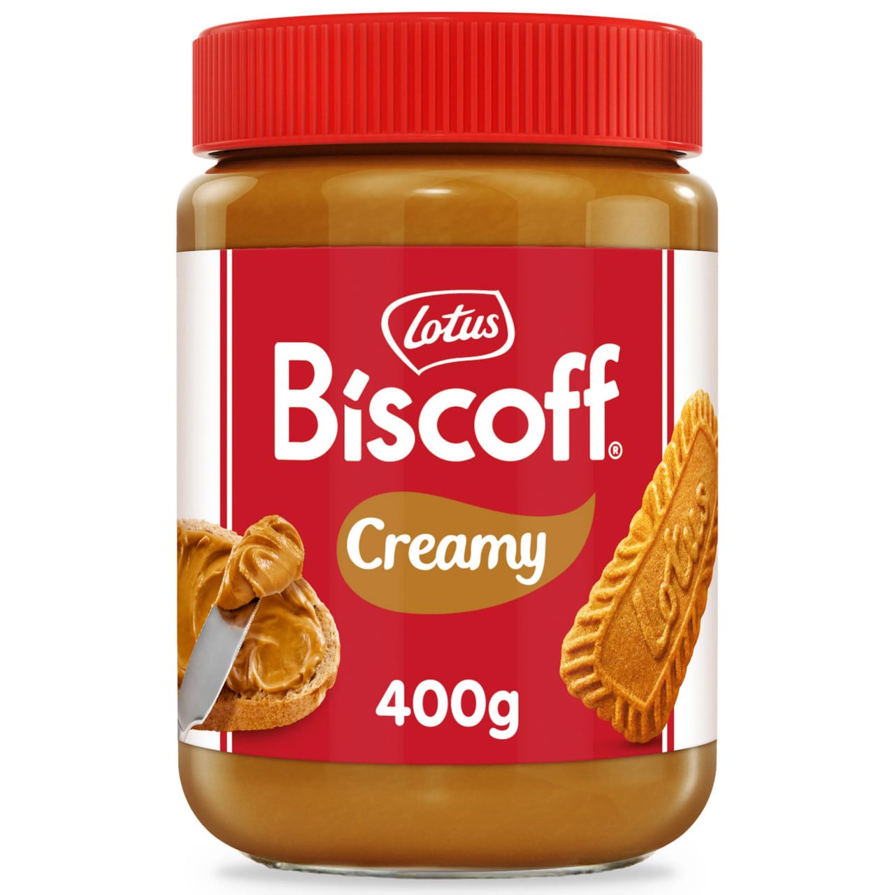 لوتس بیسکۆف کرێمی سپرێد 400g