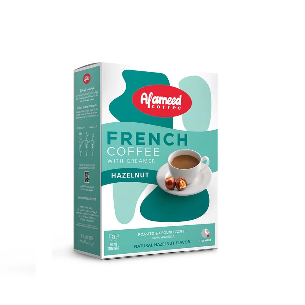 قاوەی فەڕەنسی ئەلعەمید بەندوق لەگەڵ کرێمەر 225g