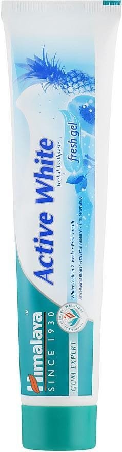 مەعجونی ددانی هیمالایا ئەکتیڤ سپی فرێش جێڵ (100ml):