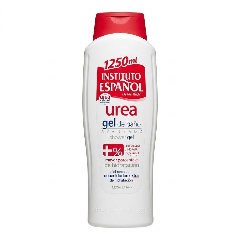 جێڵی گەرماوی ئینستیتوتۆ ئیسپانیۆڵ بە یۆریا بۆ پێستی وشک1250ml