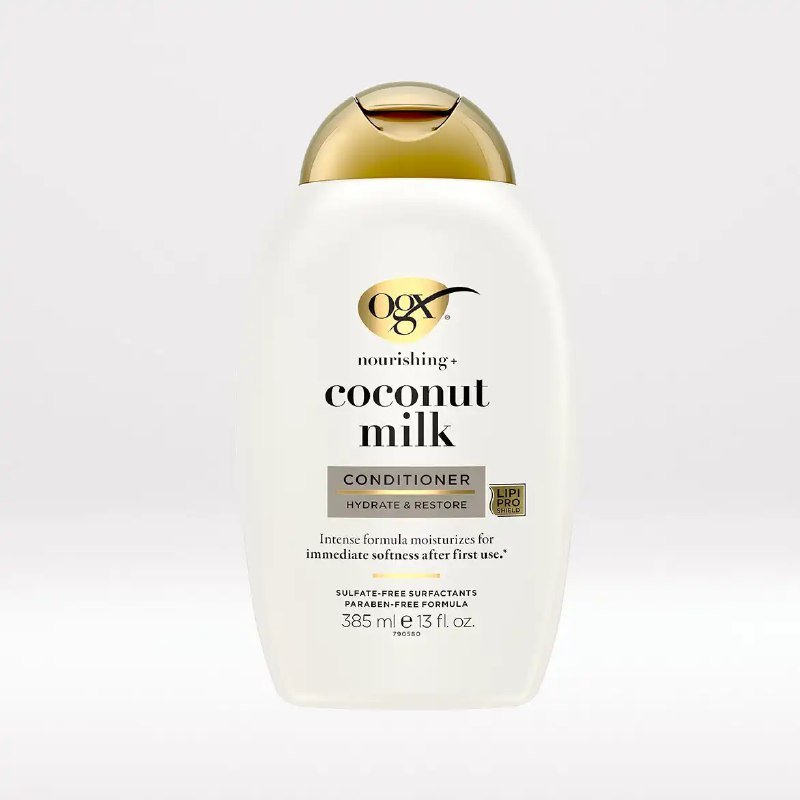OGX Nourishing + کۆندیشنەری شیری گوێزی هیندی 385ml