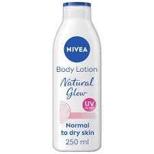 لۆشنی جەستەی نیڤیا سروشتی گڵۆ (فلتەری تیشکی سەروو بنەوشەیی) 250ml