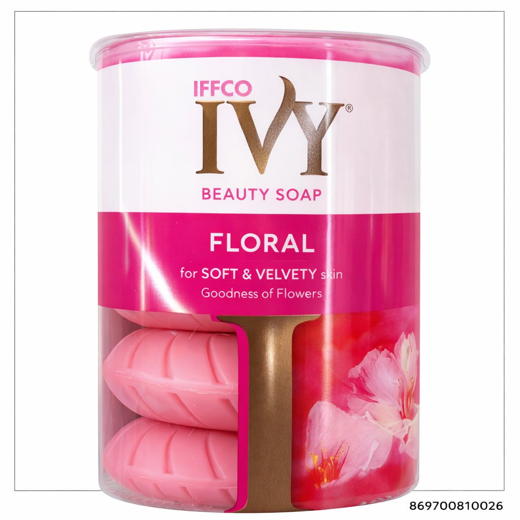 سابوونی IVY فلۆرال 4 × 100 گرام