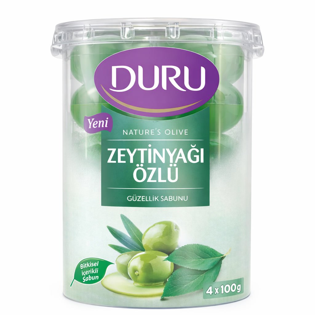 سابوونی Duru بە زەیتی زەیتوون 4 × 100 گرام