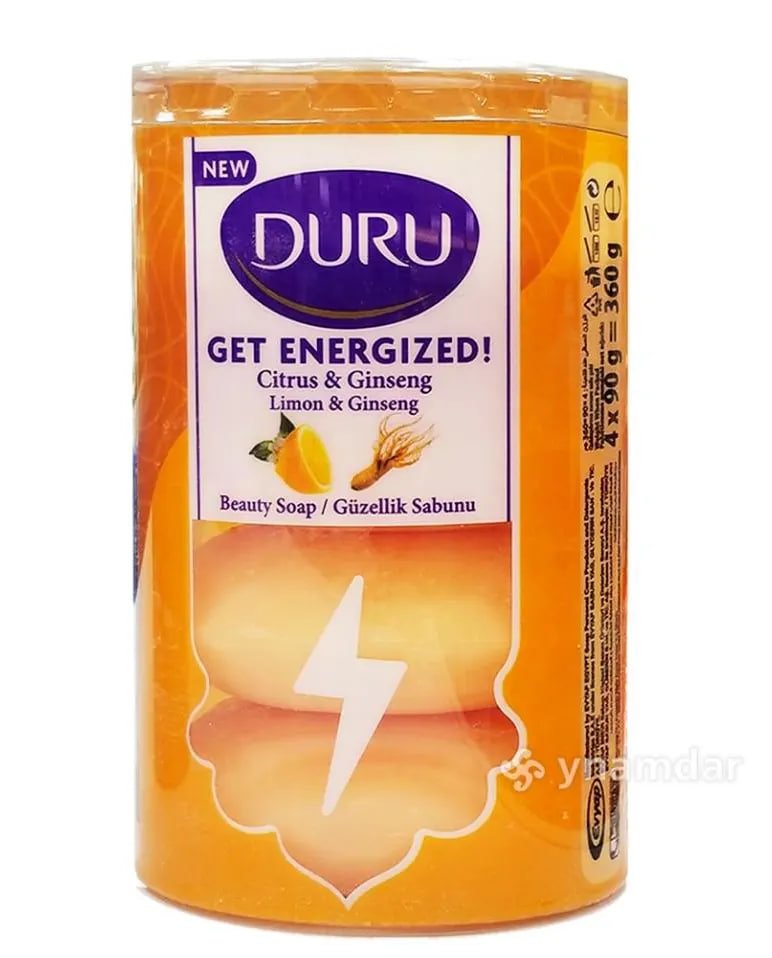 سابوونی Duru لیمۆن و جینسینگ 4 × 90 گرام