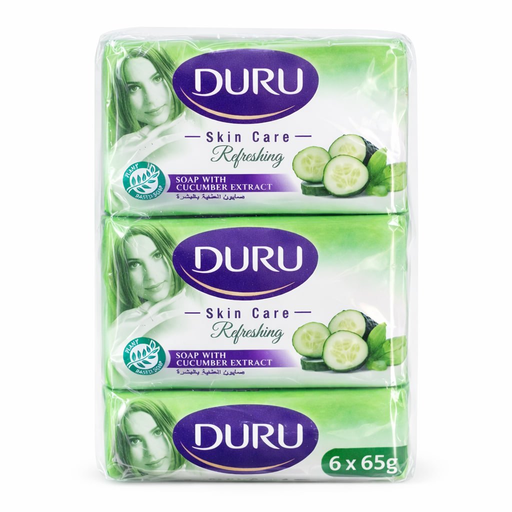 سابوونی Duru چاودێری پێست بۆنی خیار 6×65 گرام